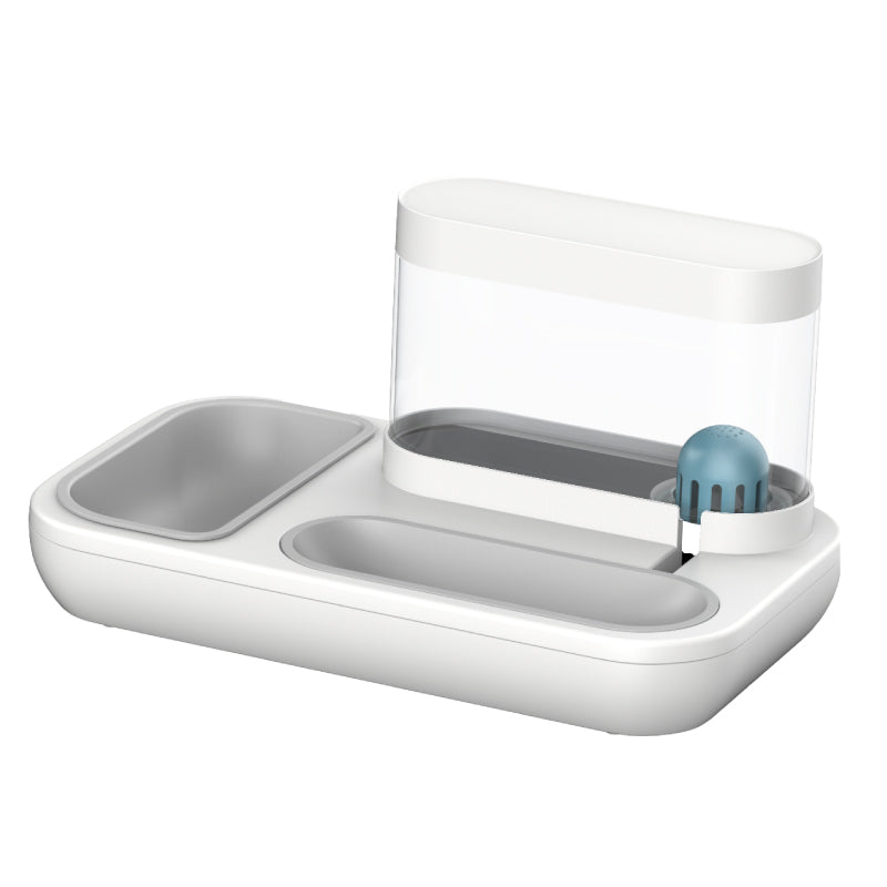 Comedero y Bebedero 2 en 1 para Mascotas – 1500ml, Doble Bowl
