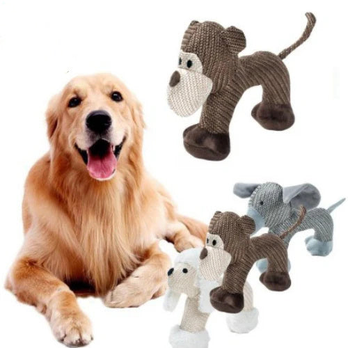 Juguete Mordedor para Perros – Pato de Goma con Sonido Interactivo