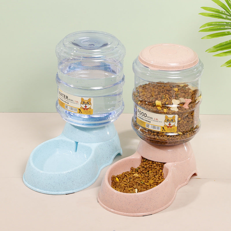 Bebedero Automático para Gatos 3.8L – Dispensador de Agua con Comedero
