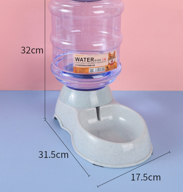 Bebedero Automático para Gatos 3.8L – Dispensador de Agua con Comedero