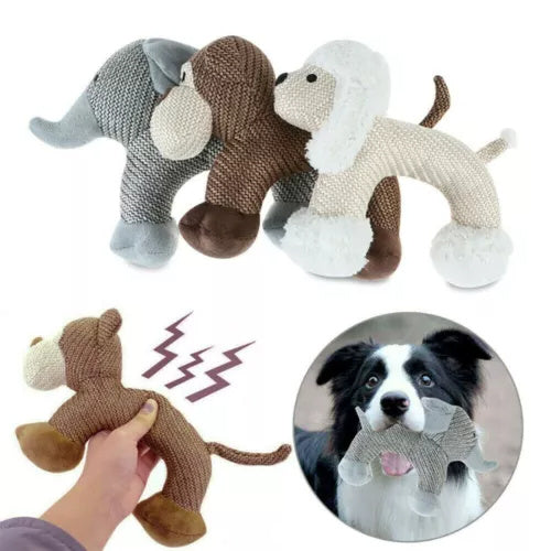 Juguete Mordedor para Perros – Pato de Goma con Sonido Interactivo