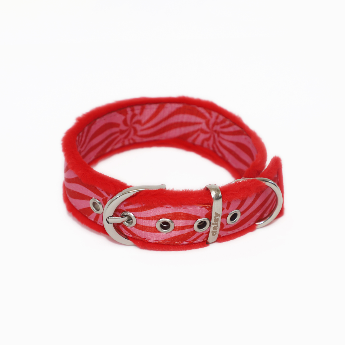 Collar de Piel Sintética Ginger – Accesorio Premium para Perros | Daisy by Shelby