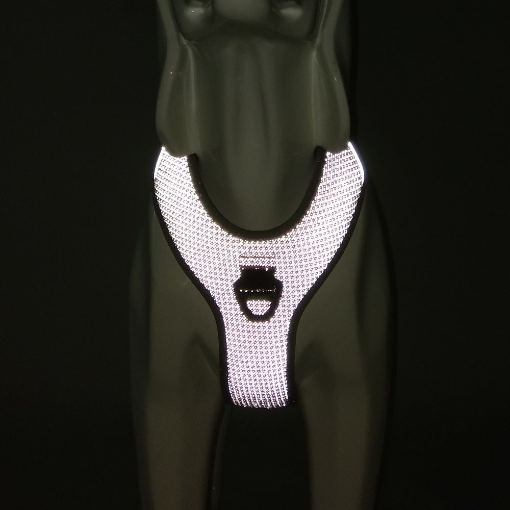 Arnés Reflectante para Perros – Seguro, Ajustable y Resistente