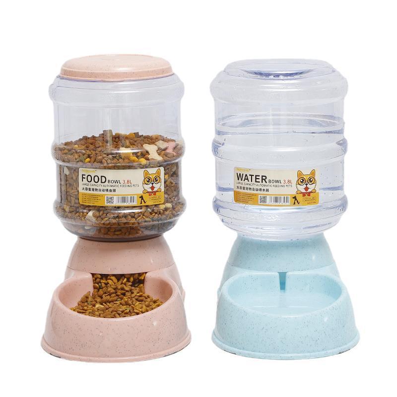 Bebedero Automático para Gatos 3.8L – Dispensador de Agua con Comedero