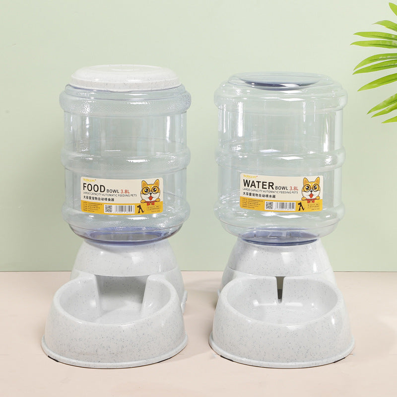 Bebedero Automático para Gatos 3.8L – Dispensador de Agua con Comedero