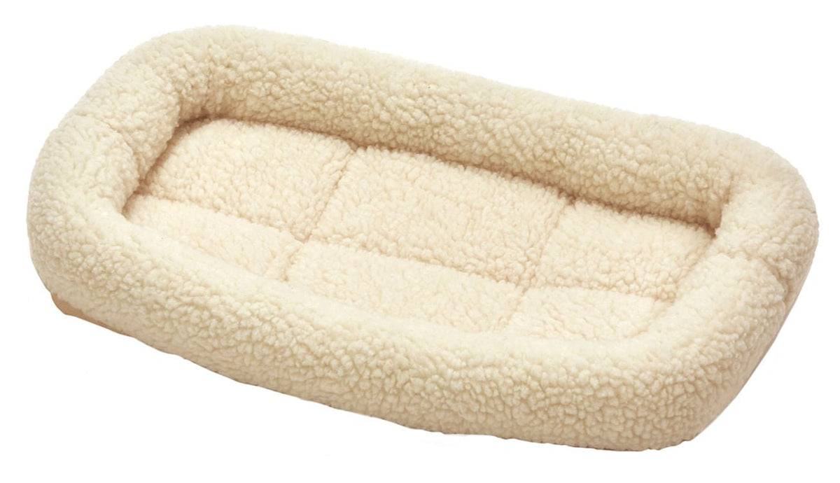 Cama de Felpa para Perros y Gatos – Suave, Lavable y con Borde Acolchado