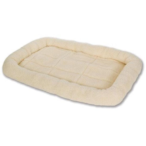Cama de Felpa para Perros y Gatos – Suave, Lavable y con Borde Acolchado